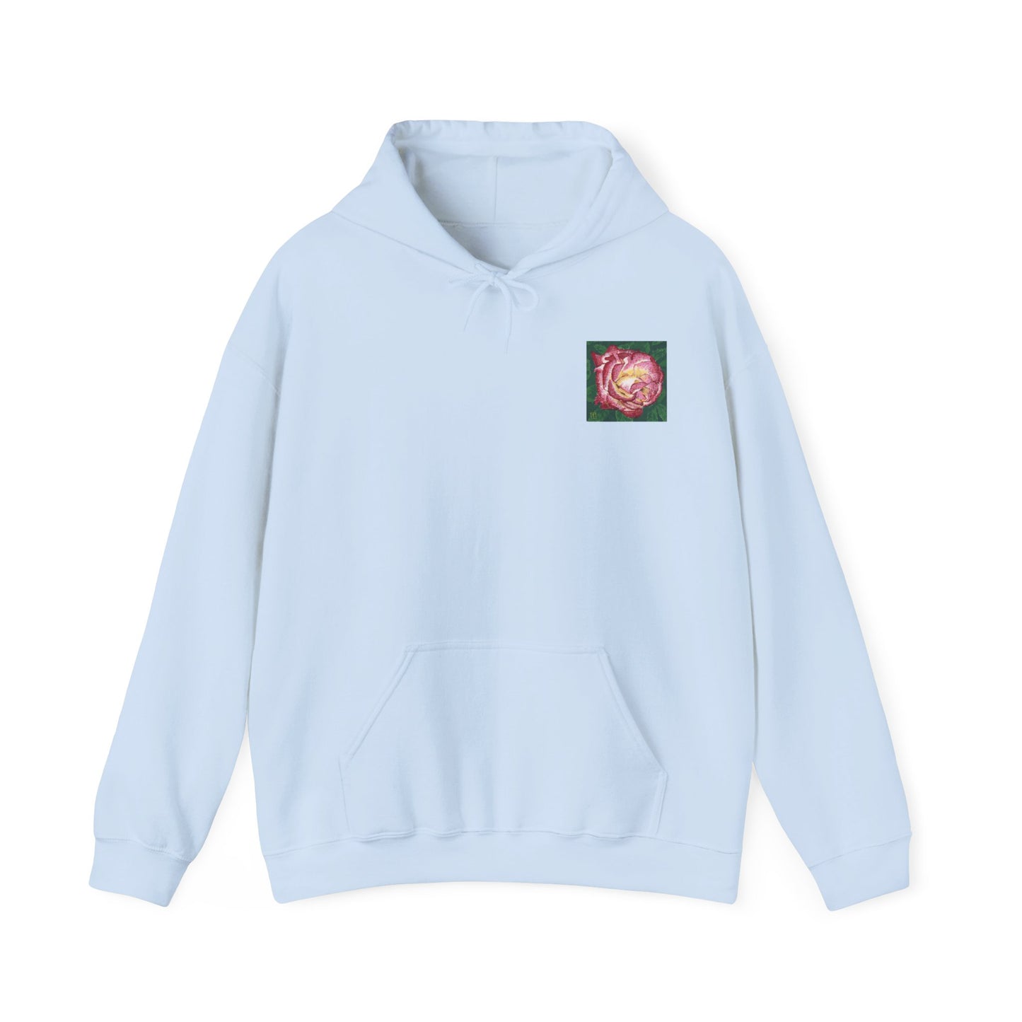 Rose Graphic Hoodie – Cozy Unisex Sweatshirt