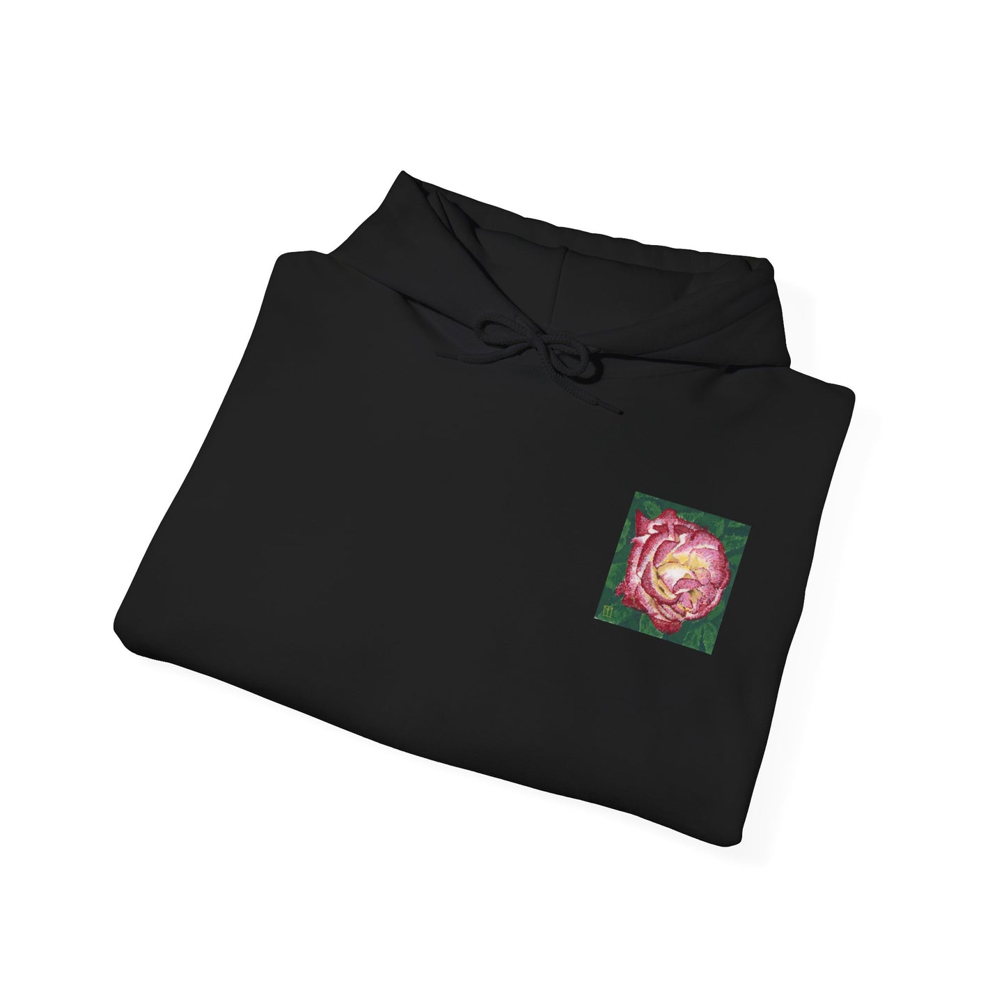 Rose Graphic Hoodie – Cozy Unisex Sweatshirt