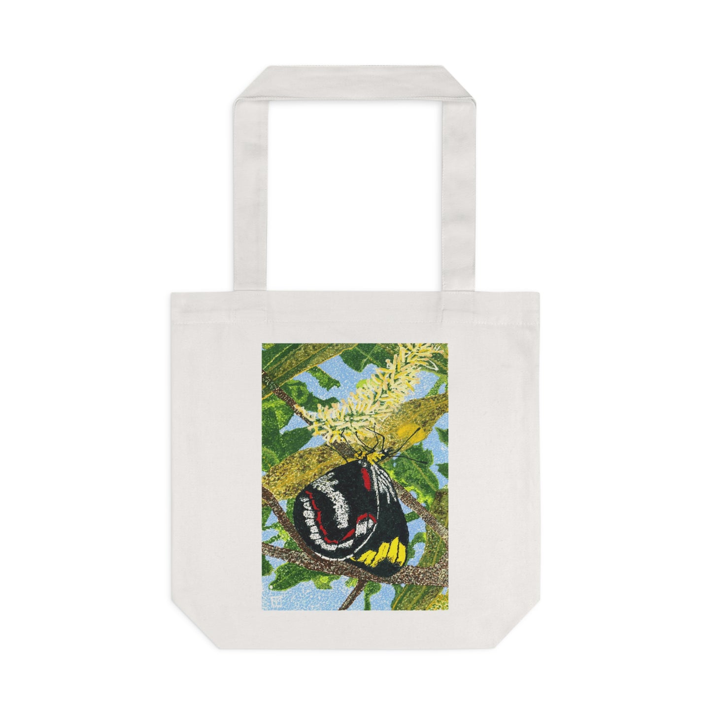 'Just Living isn’t Enough, said the Butterfly' Cotton Tote Bag