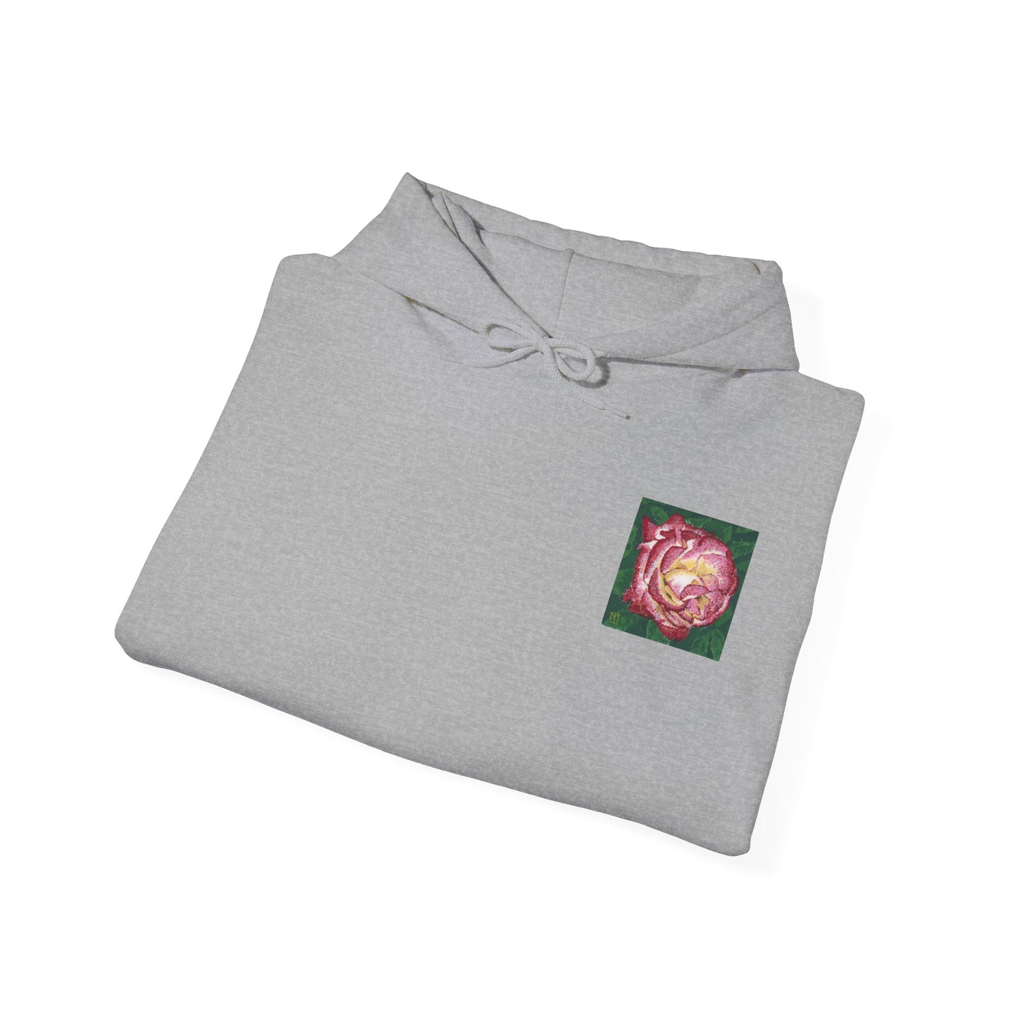 Rose Graphic Hoodie – Cozy Unisex Sweatshirt