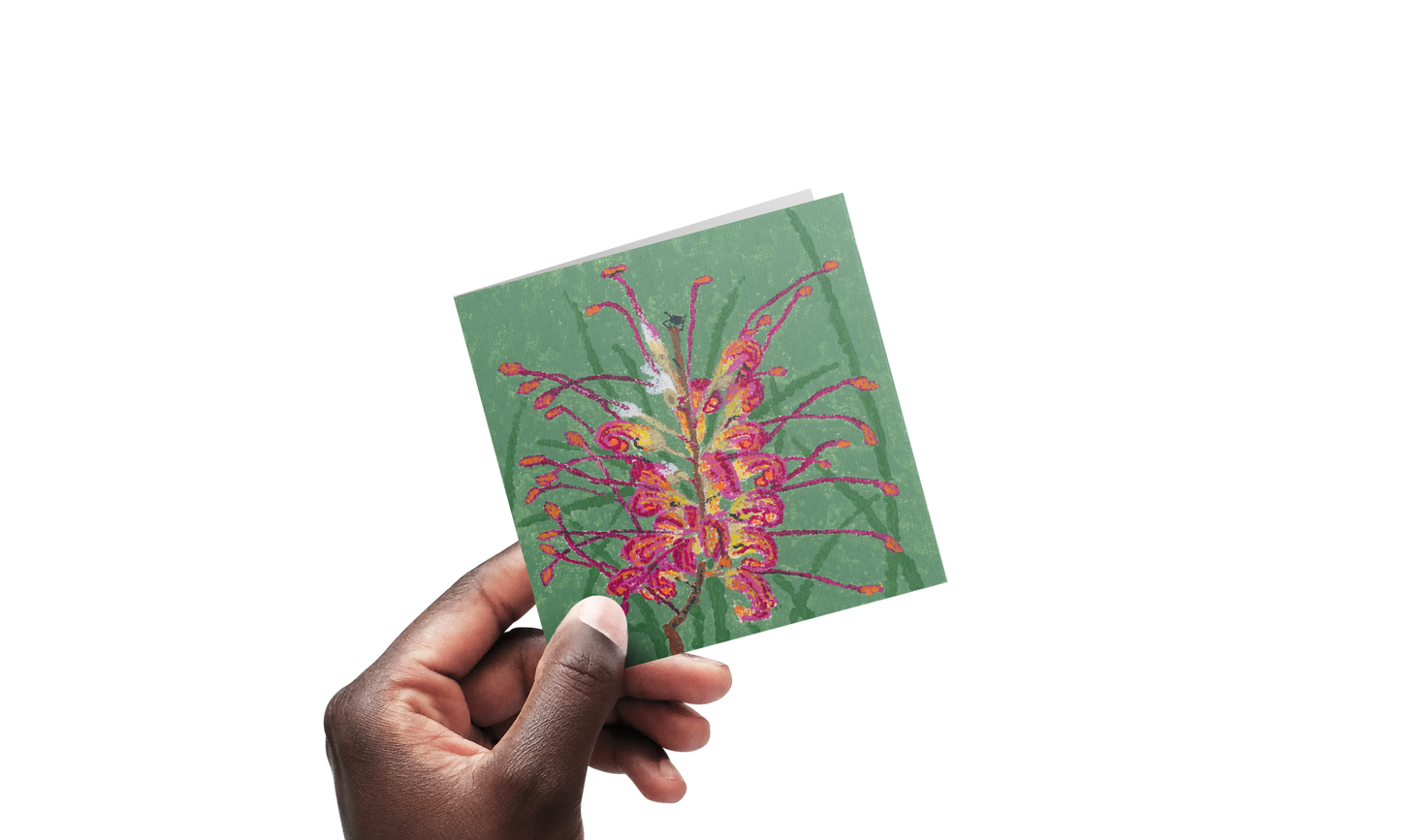 Grevillea Flower Card