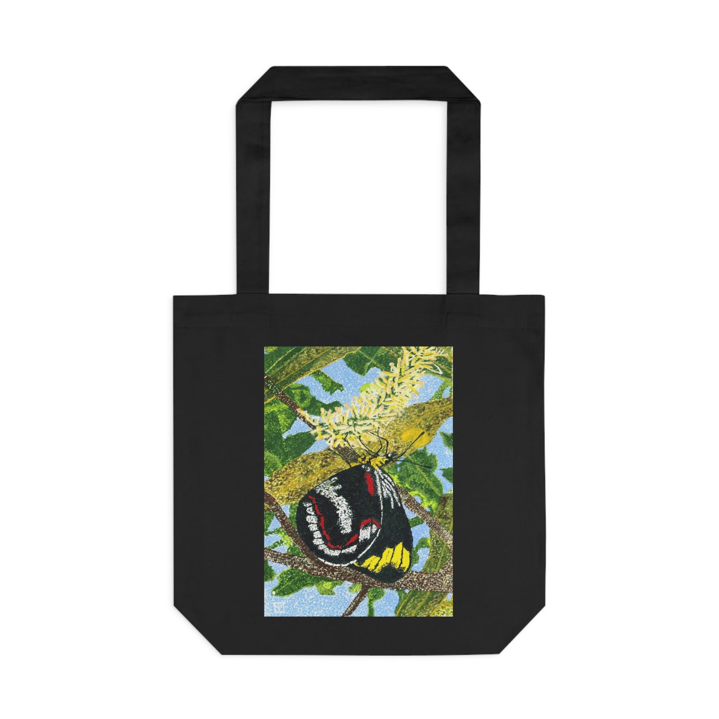 'Just Living isn’t Enough, said the Butterfly' Cotton Tote Bag