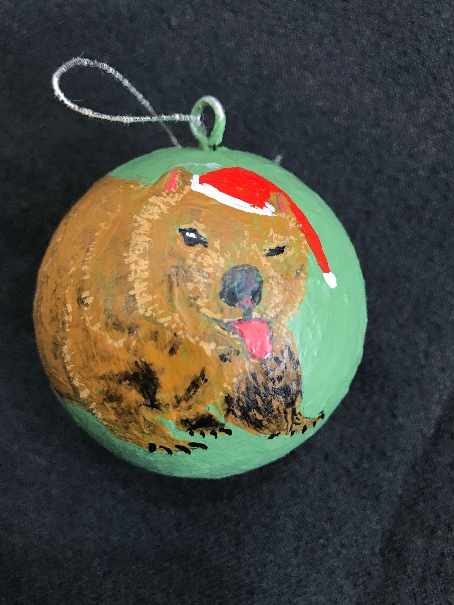 Full of Christmas Cheer Drunken Wombat
