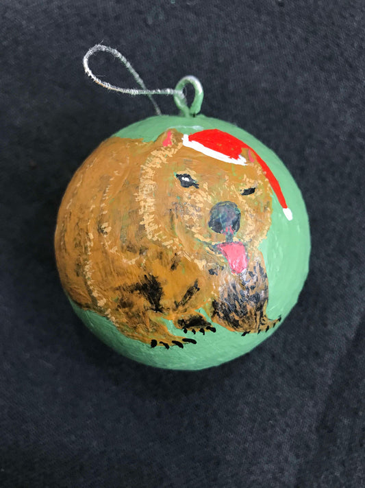 Full of Christmas Cheer Drunken Wombat