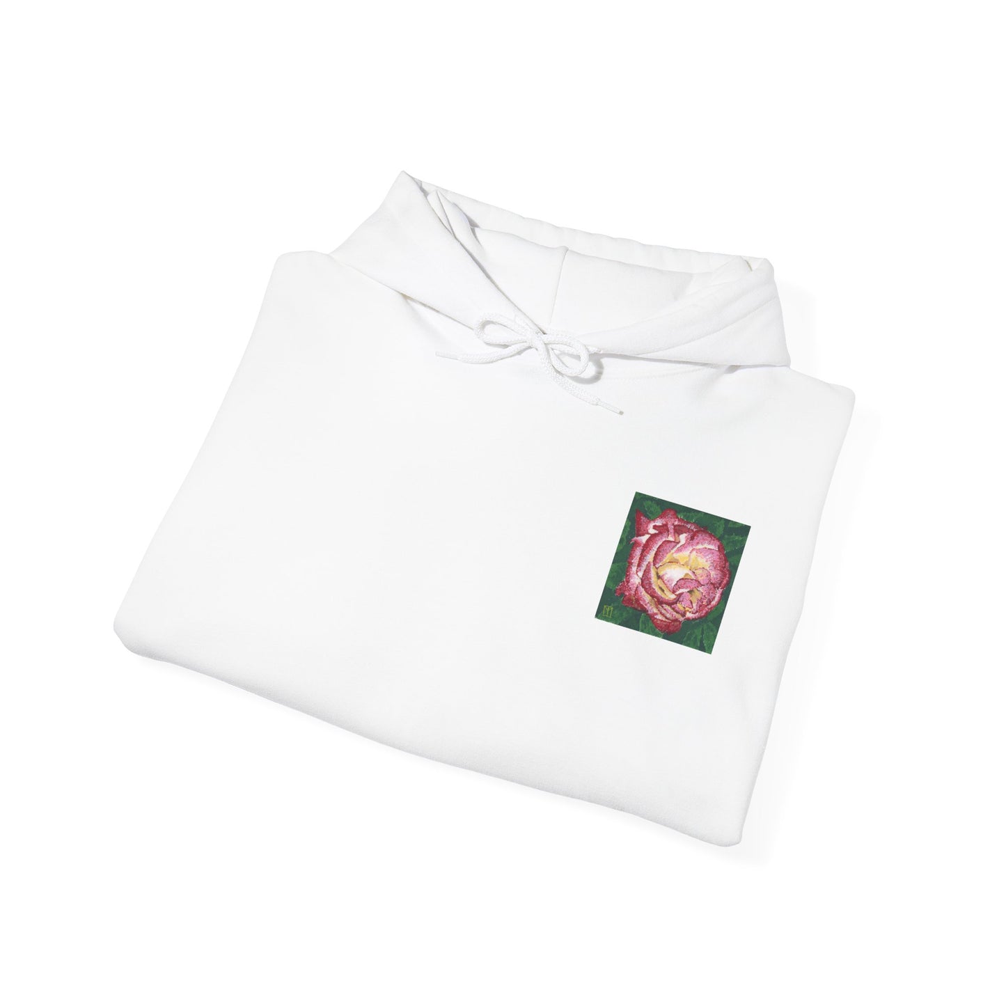 Rose Graphic Hoodie – Cozy Unisex Sweatshirt