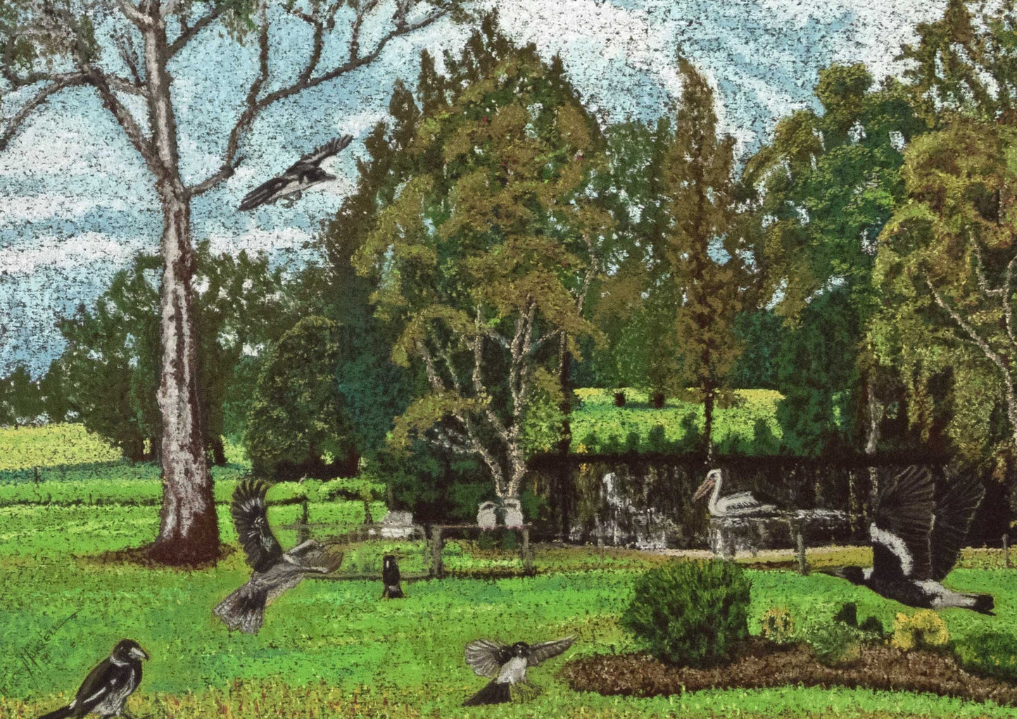 Birds in the Garden