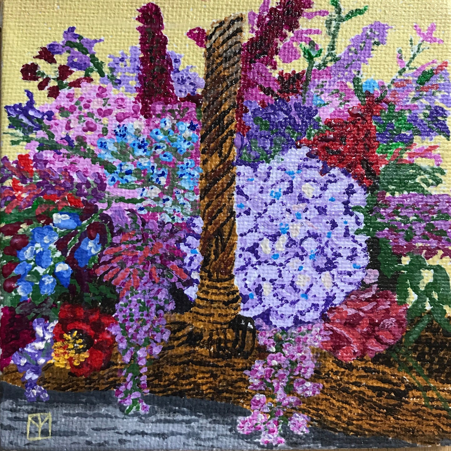 Barry's Basket of Flowers