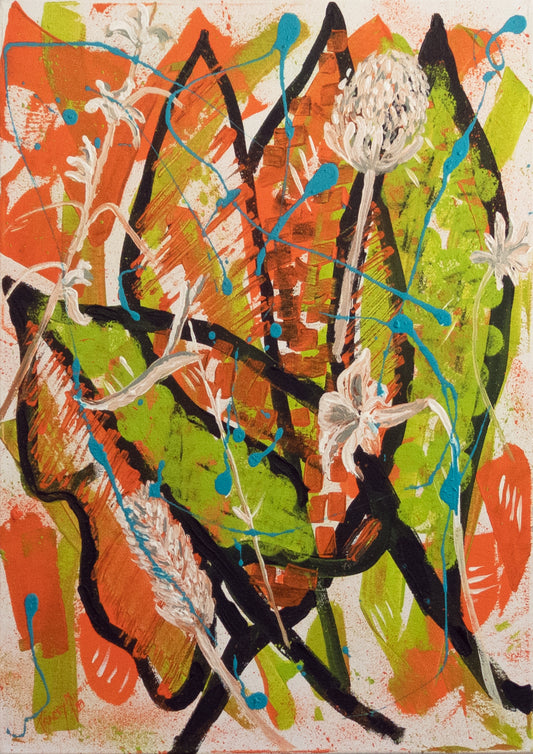 Tossed in the Air I Print