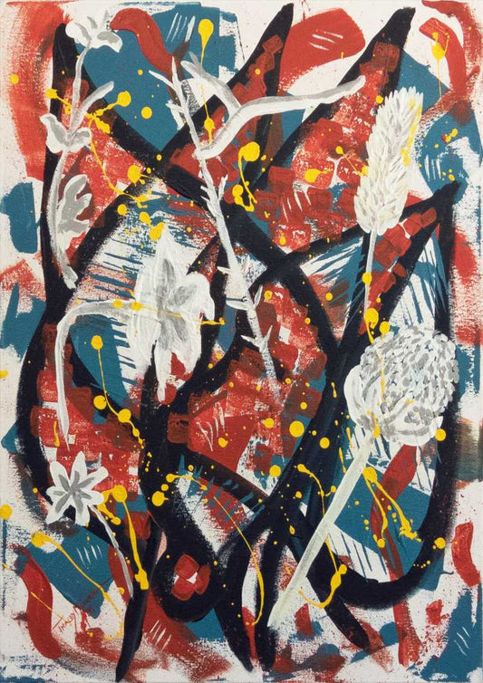 Tossed in the Air II Print