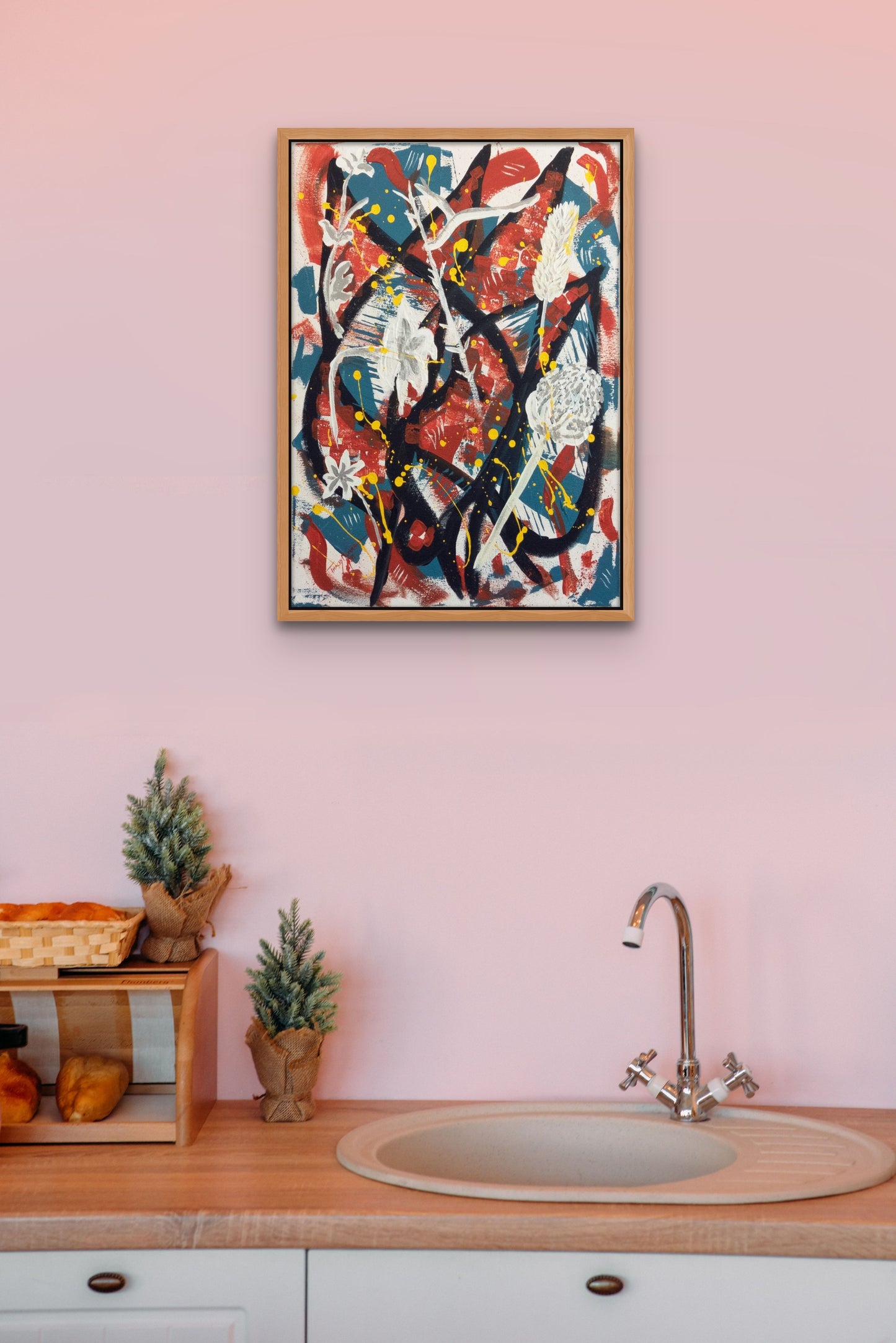 Tossed in the Air II Print