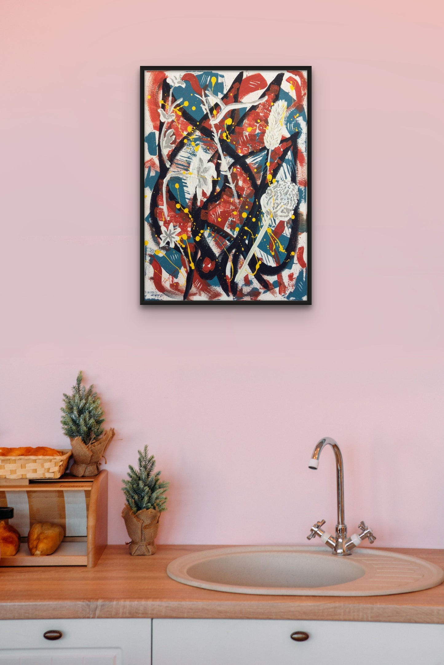 Tossed in the Air II Print