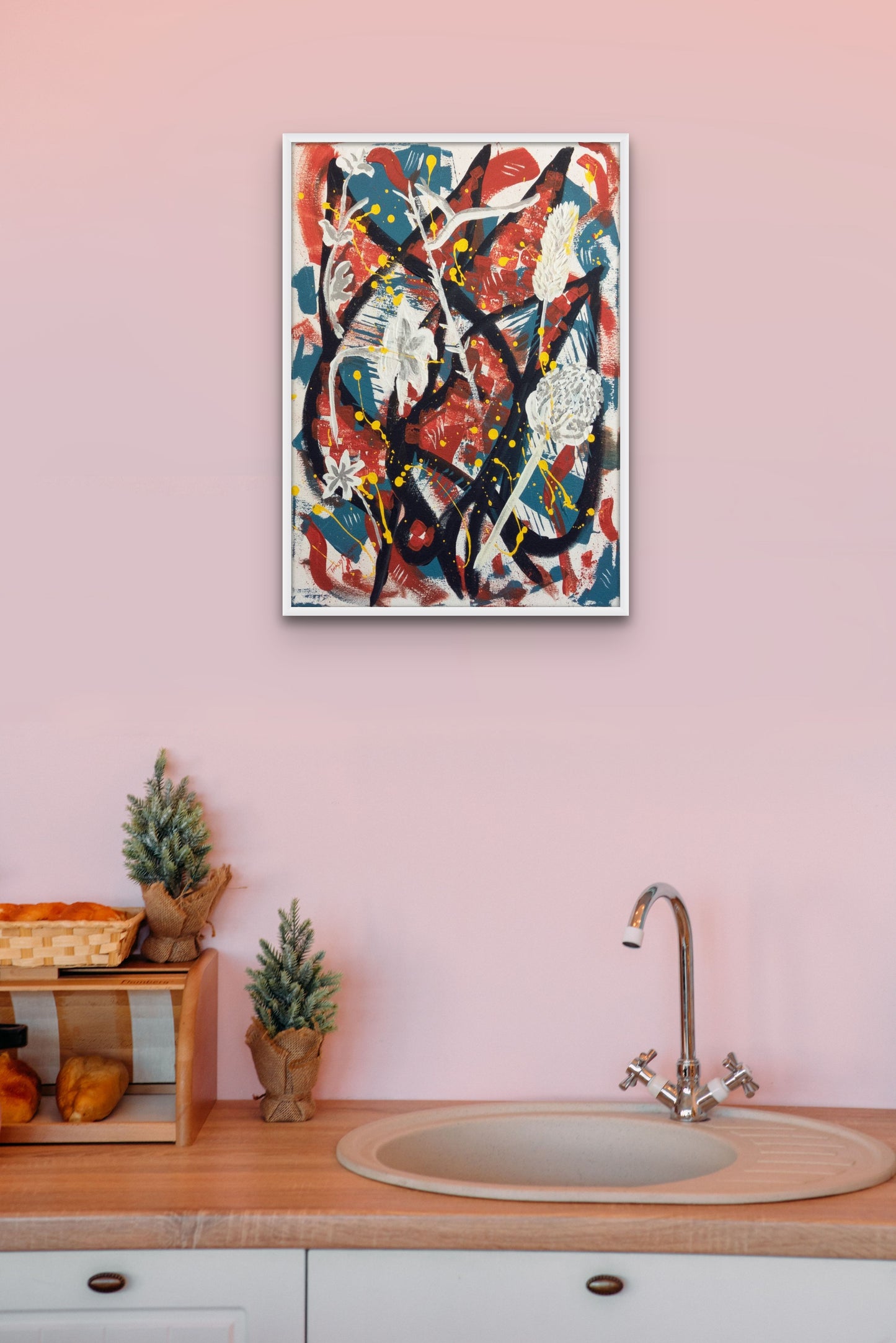 Tossed in the Air II Print