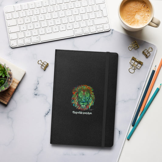 Lion Hardcover Bound Notebook
