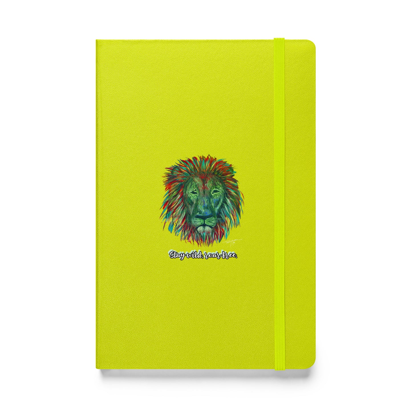 Lion Hardcover Bound Notebook