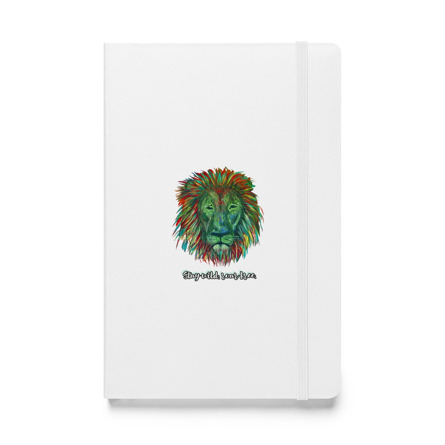 Lion Hardcover Bound Notebook