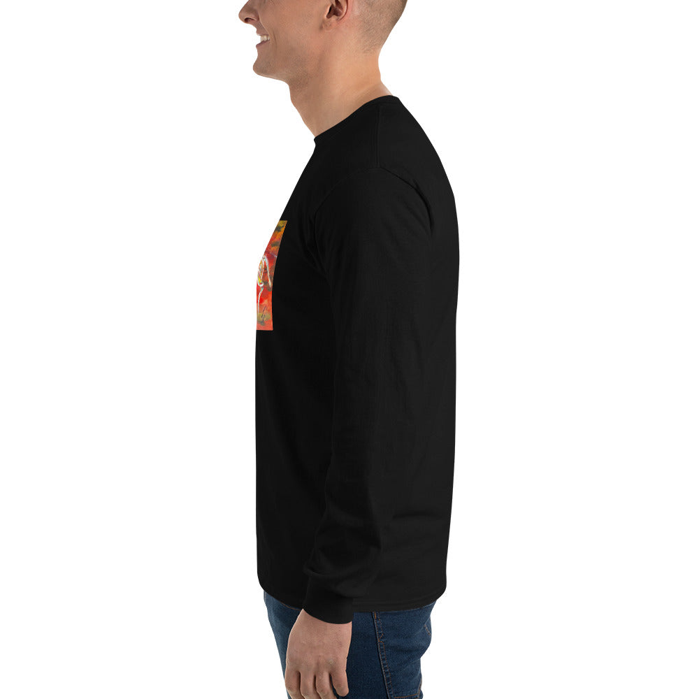 Abstract Dog Unisex Long Sleeve Shirt