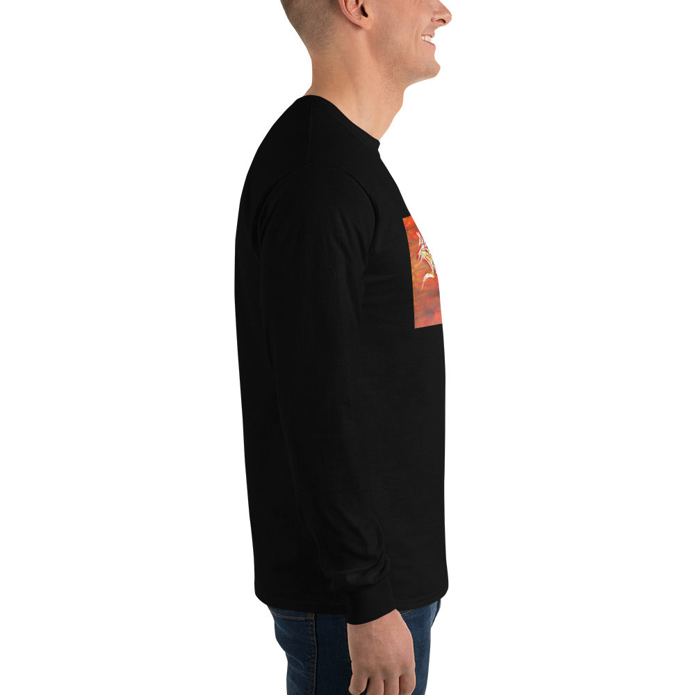 Abstract Dog Unisex Long Sleeve Shirt