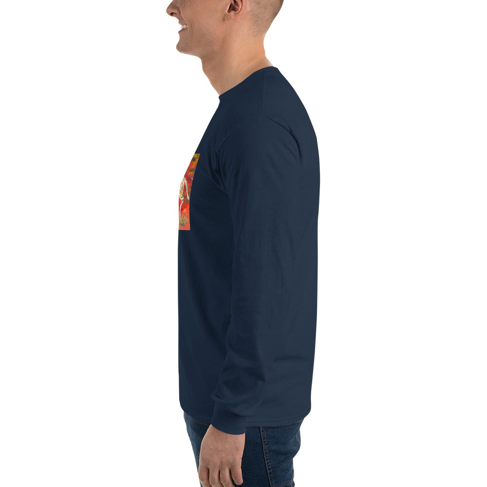 Abstract Dog Unisex Long Sleeve Shirt