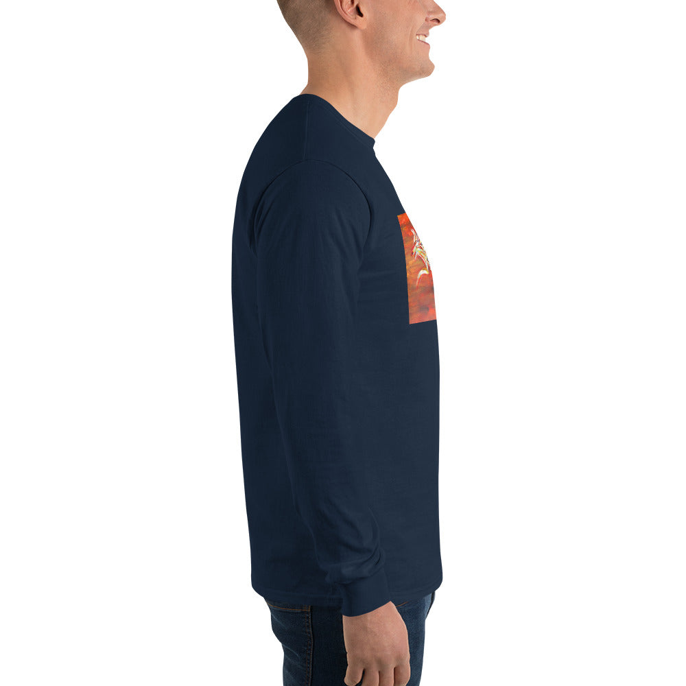 Abstract Dog Unisex Long Sleeve Shirt