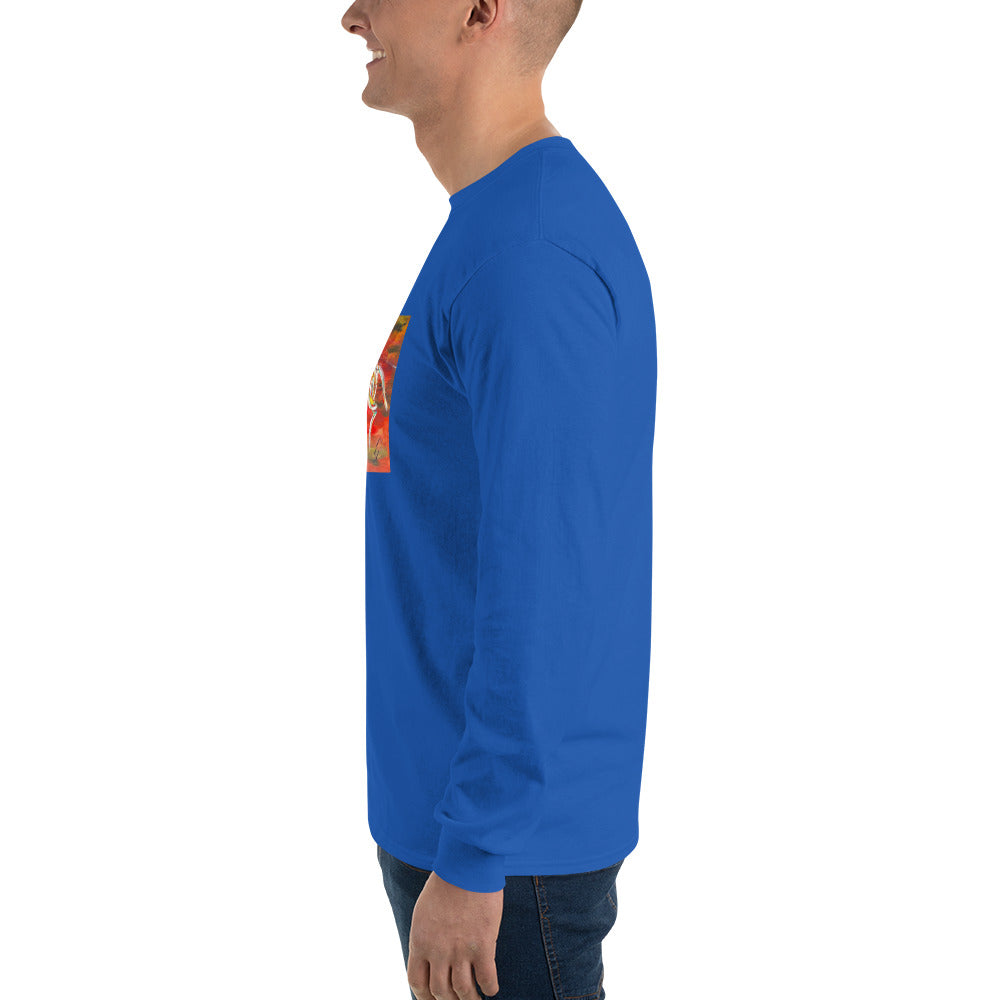 Abstract Dog Unisex Long Sleeve Shirt