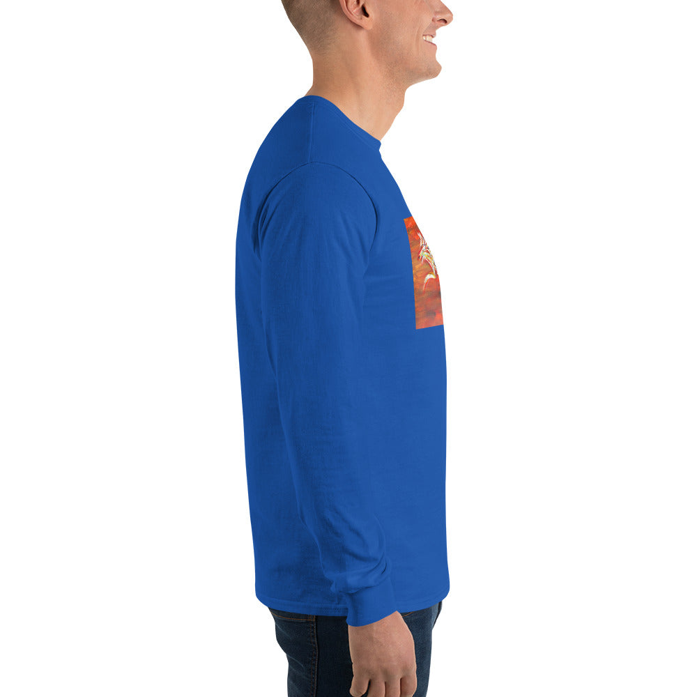 Abstract Dog Unisex Long Sleeve Shirt