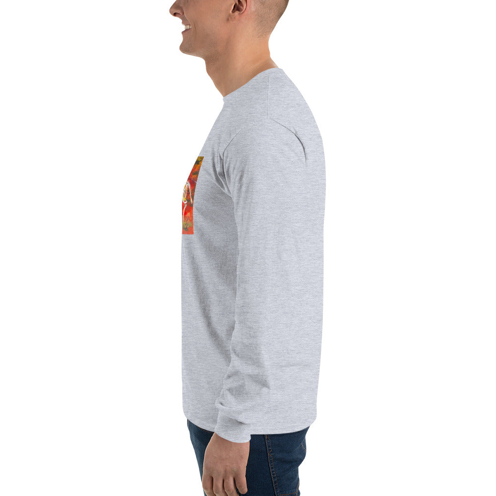 Abstract Dog Unisex Long Sleeve Shirt