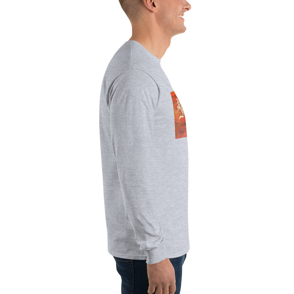 Abstract Dog Unisex Long Sleeve Shirt
