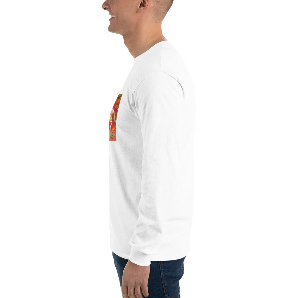 Abstract Dog Unisex Long Sleeve Shirt