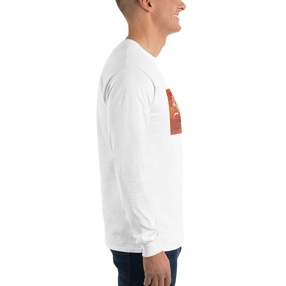 Abstract Dog Unisex Long Sleeve Shirt