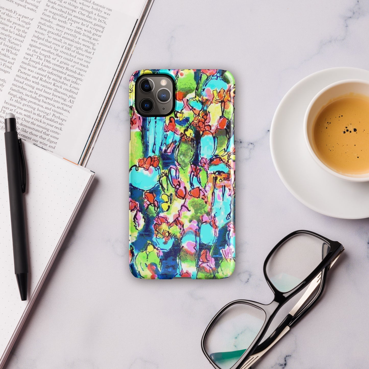 Cactii Crowd Snap case for iPhone®