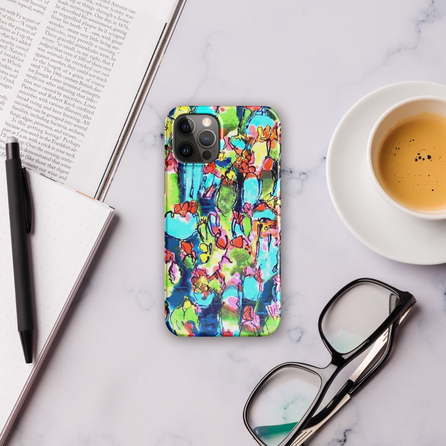 Cactii Crowd Snap case for iPhone®