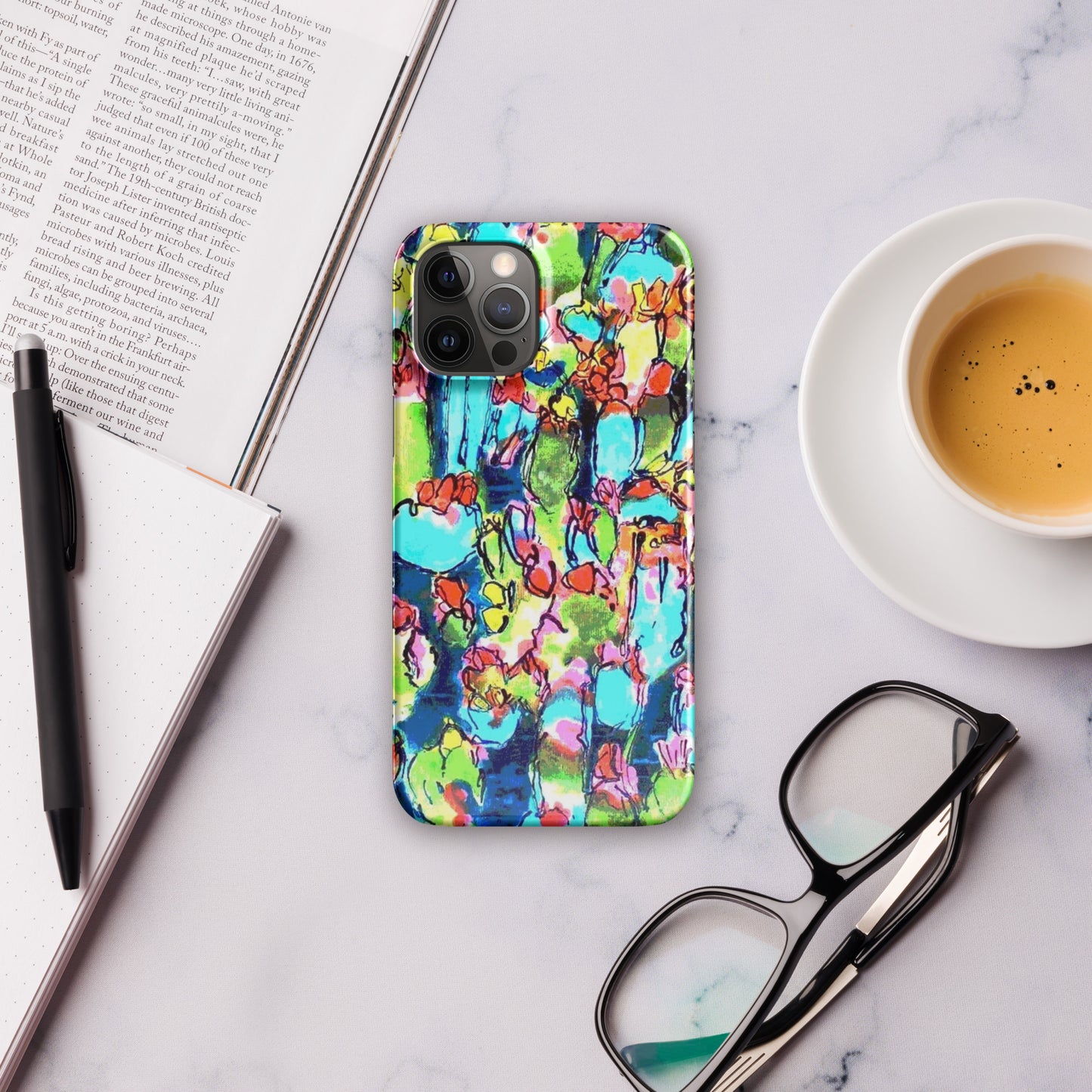 Cactii Crowd Snap case for iPhone®