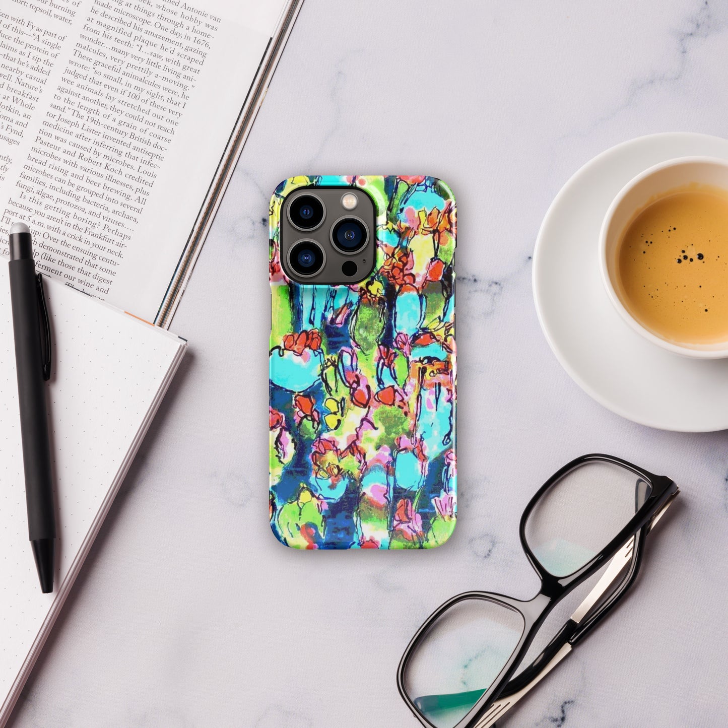 Cactii Crowd Snap case for iPhone®
