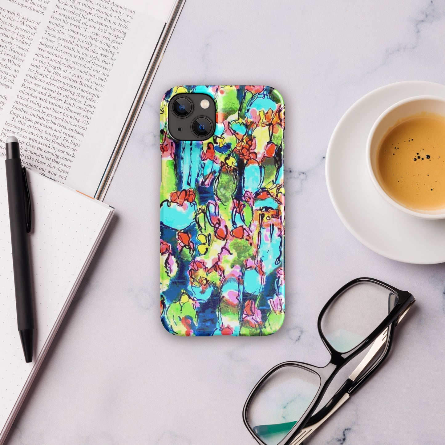 Cactii Crowd Snap case for iPhone®