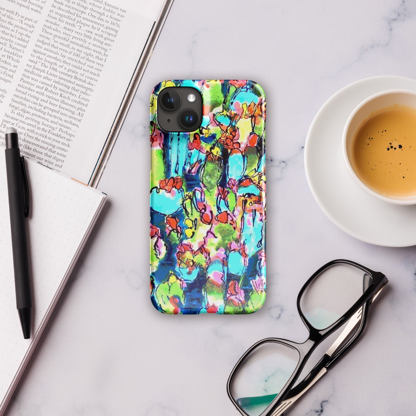 Cactii Crowd Snap case for iPhone®