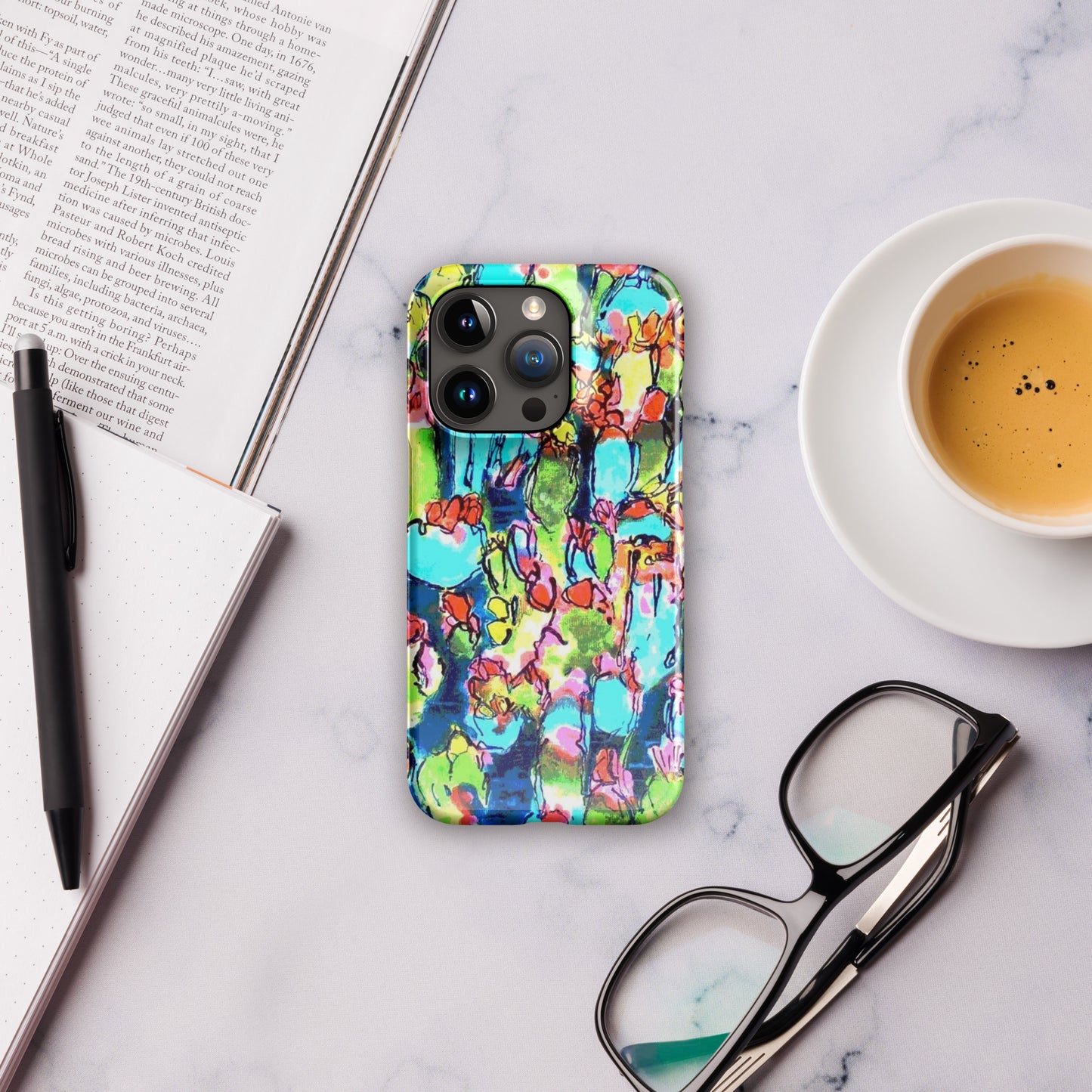 Cactii Crowd Snap case for iPhone®