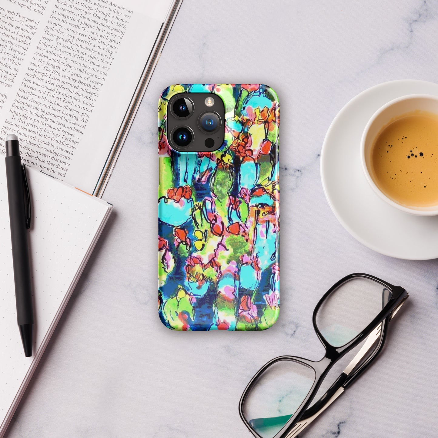 Cactii Crowd Snap case for iPhone®
