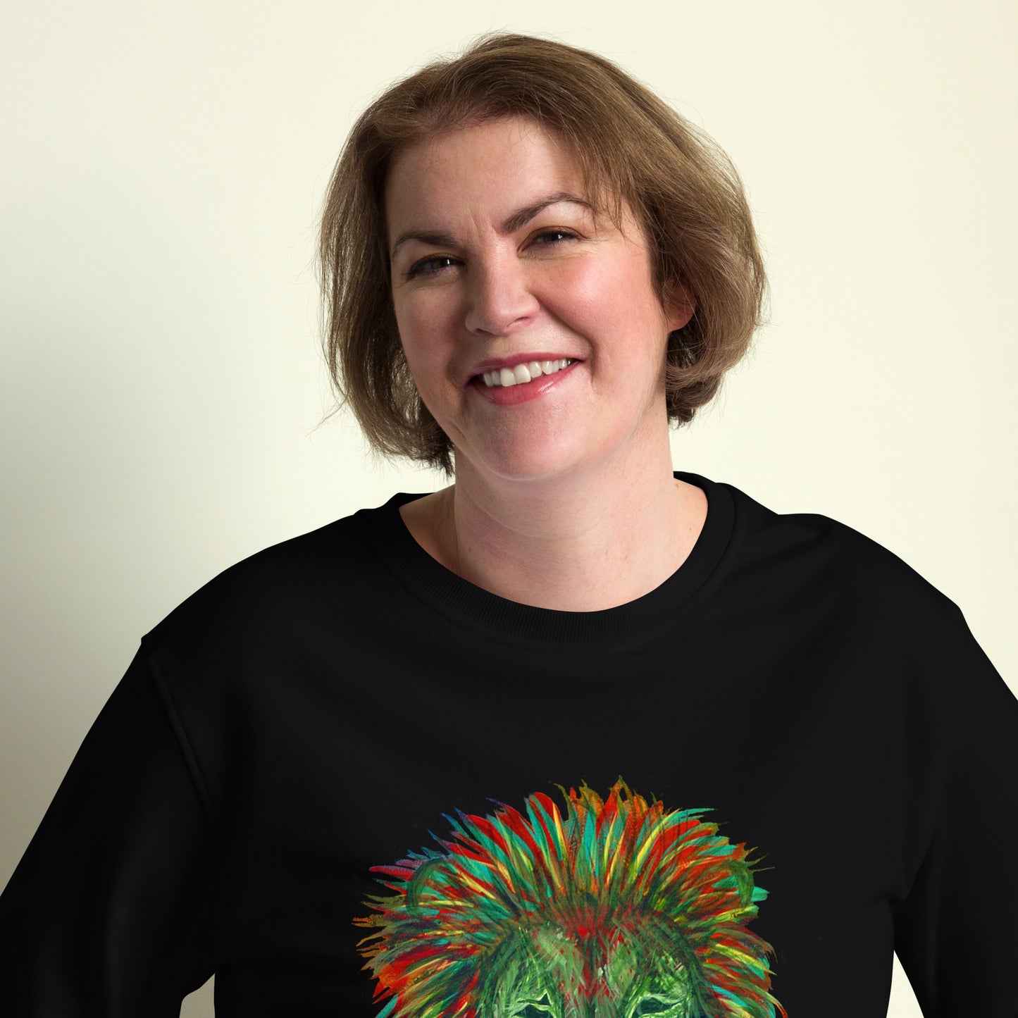 Lion Unisex Organic Sweatshirt