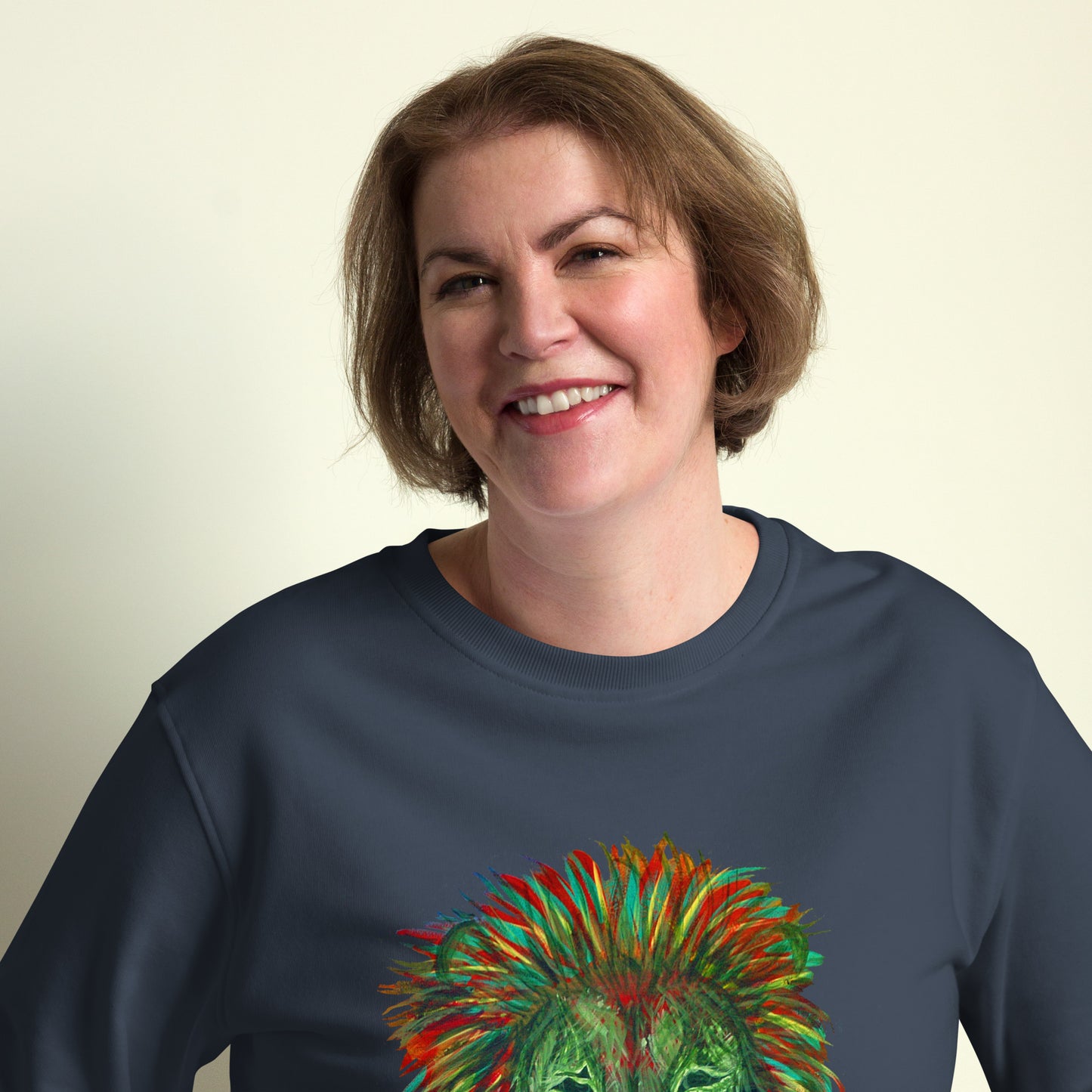 Lion Unisex Organic Sweatshirt