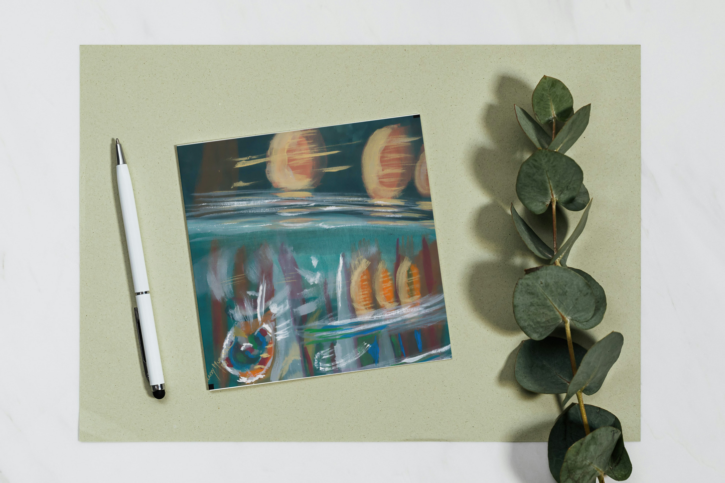 My Dining Area (Post Retinal Surgery) Card