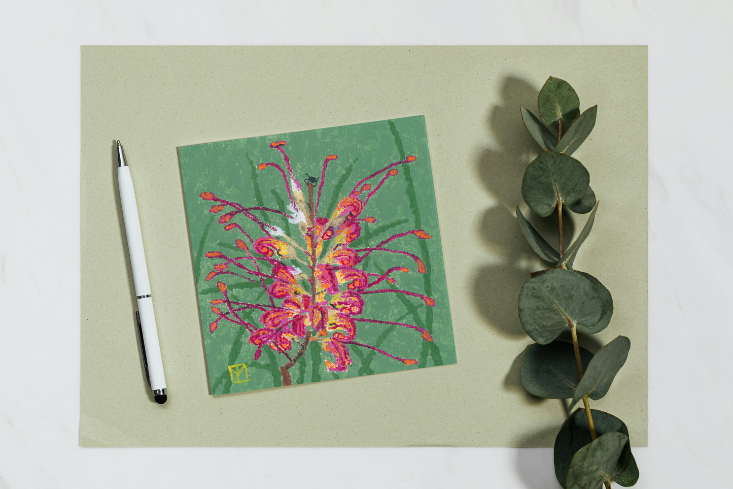 Grevillea Flower Card