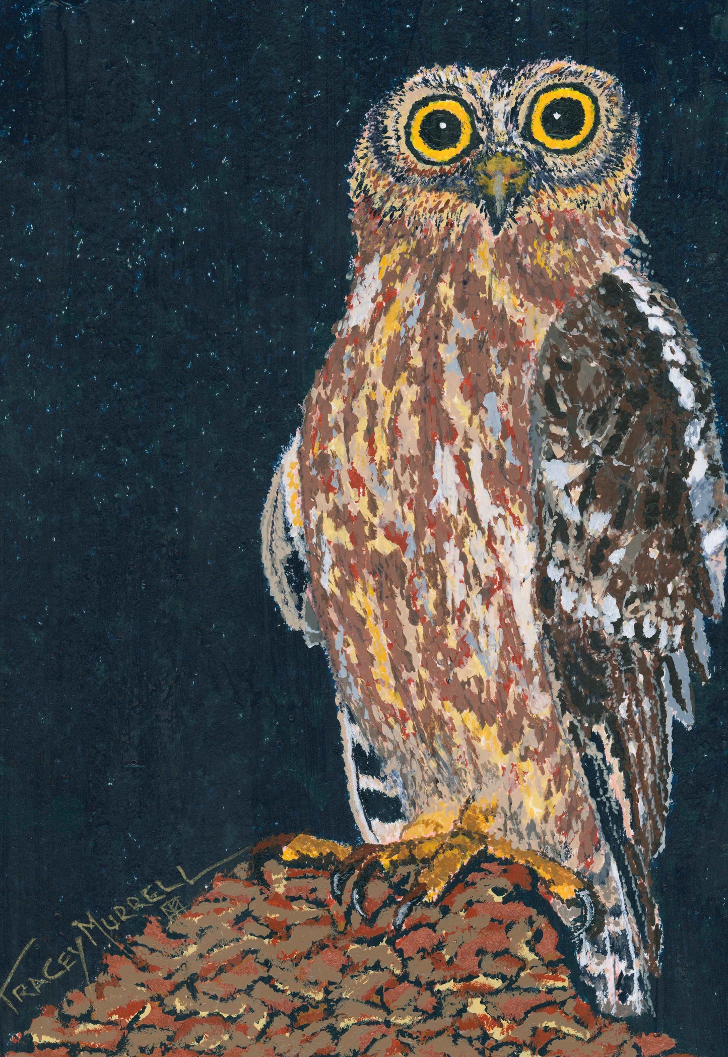 Barking Owl Print