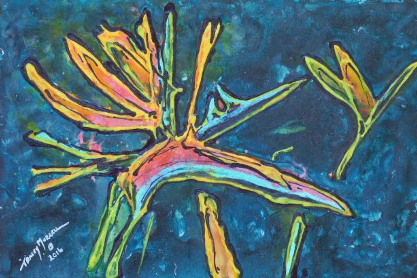 Bird of Paradise Card