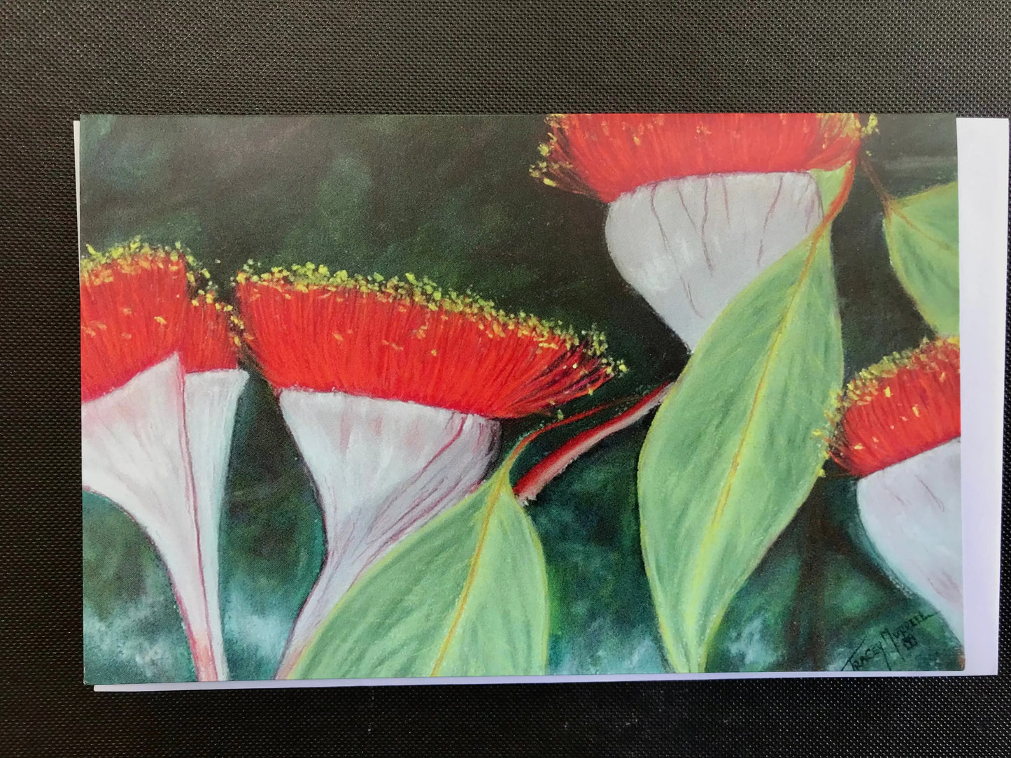 Gum Blossoms Card - TraceysColourMyWorld