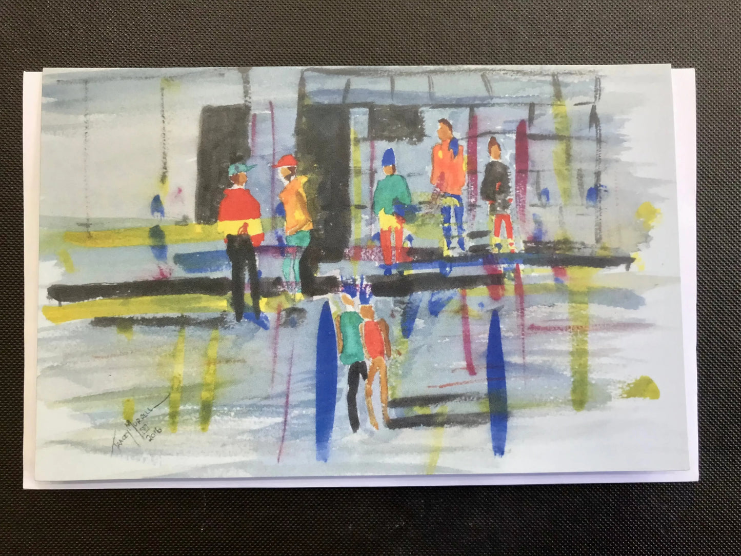 Streetscape Card - TraceysColourMyWorld