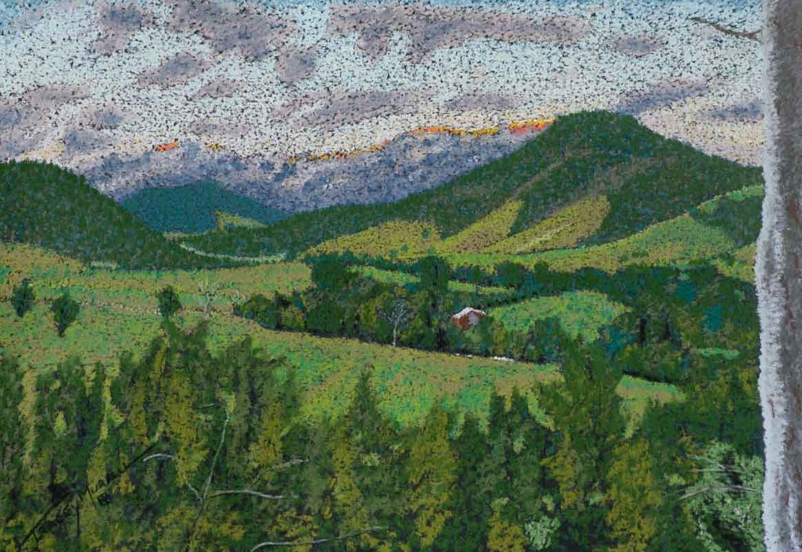 View from Mitchell's Cutting Print