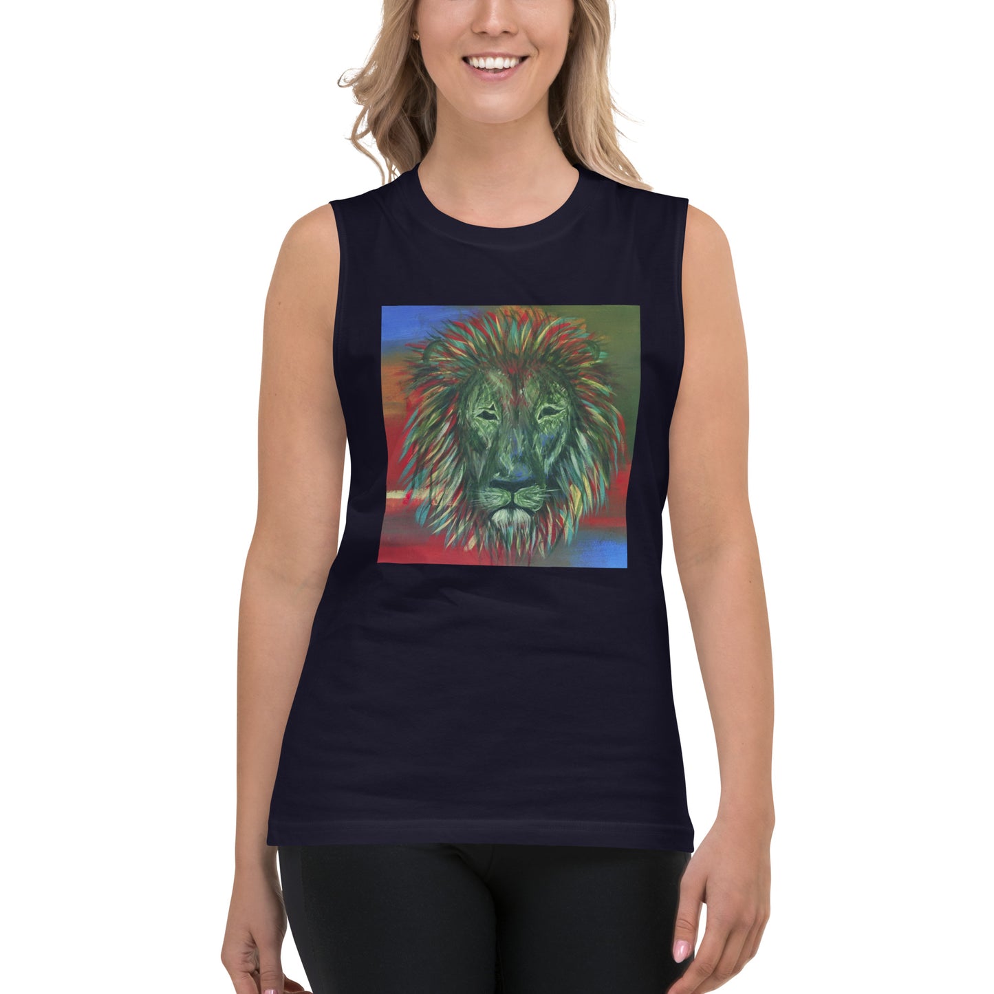 Lion Unisex Muscle Shirt