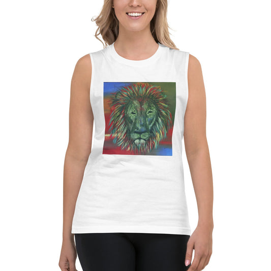 Lion Unisex Muscle Shirt