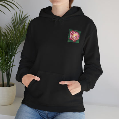 Rose Graphic Hoodie – Cozy Unisex Sweatshirt