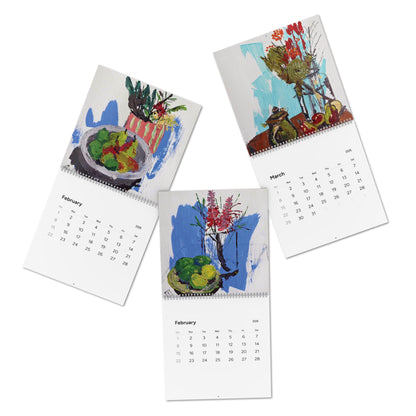 Artistic Wall Calendar 2026 - Nature Inspired, Home Decor, Planner, Gift for Art Lovers, Monthly Calendar